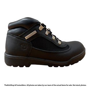 Timberland Field Boot Mid Top (Black) Preschool Boots